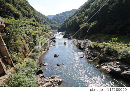 嵯峨野観光鉄道　トロッコ保津峡駅 ／ 保津川下り 【京都府京都市西京区嵐山】 117180090