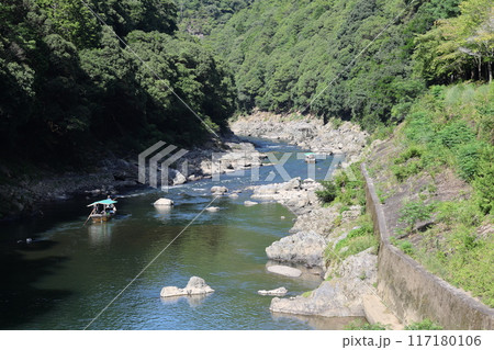 嵯峨野観光鉄道　トロッコ保津峡駅 ／ 保津川下り 【京都府京都市西京区嵐山】 117180106