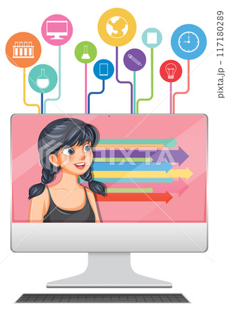 Digital Learning and Education Concept 117180289