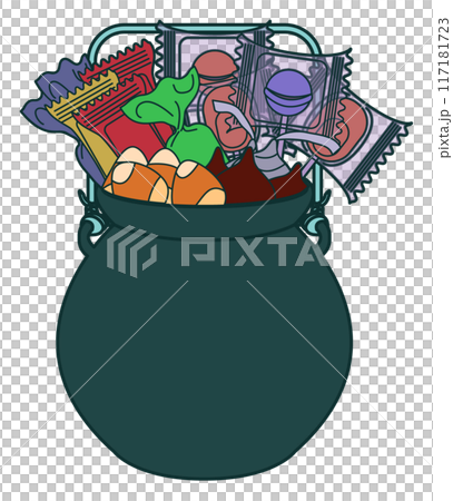 萬聖節罐裝滿糖果 117181723