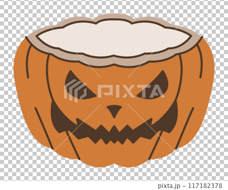 Empty Halloween pot Empty Halloween pot 117182378