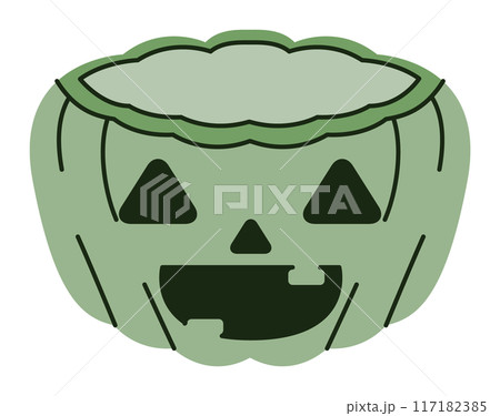 何も入っていないハロウィンポット 何も入っていないハロウィンポット 117182385