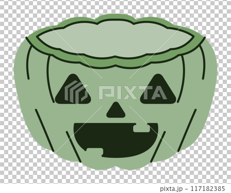 Empty Halloween pot Empty Halloween pot 117182385