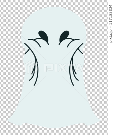 富有表現力的萬聖節鬼魂 117182834