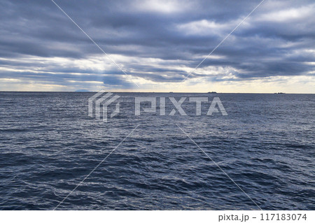 下田　美しい海と水平線 （静岡県下田市） 117183074