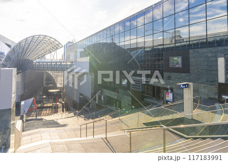 京都駅 大階段から見下ろす 京都駅 大階段から見下ろす 117183991