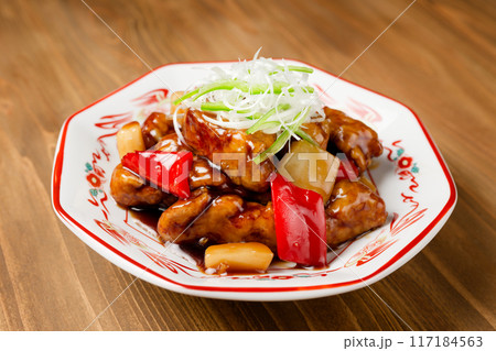 黒酢酢豚 黒酢酢豚 117184563