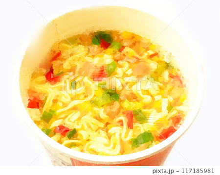 カップラーメン 117185981
