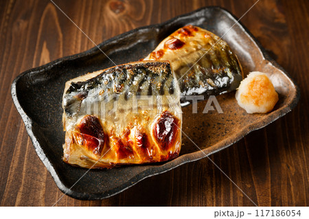 塩さば焼き 塩さば焼き 117186054