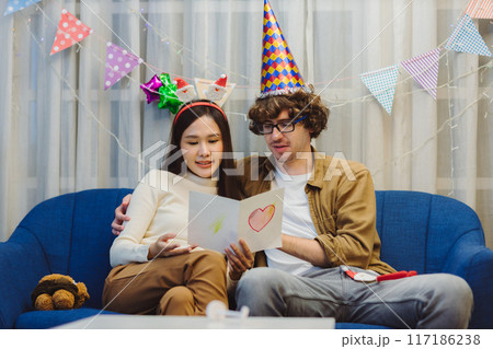 Celebrating girl birthday Celebrating girl birthday 117186238