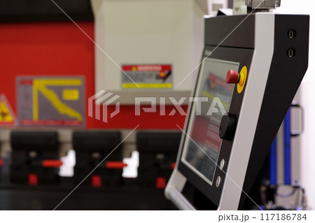 touchscreen control console of CNC press brake 117186784