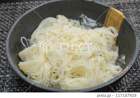 夏には冷やし素麺 夏には冷やし素麺 117187928