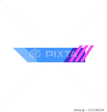 banner news lower third cartoon vector illustration banner news lower third cartoon vector illustration 117188234
