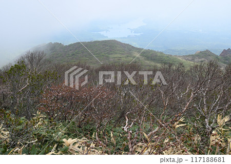 磐梯山登山、会津、福島県 磐梯山登山、会津、福島県 117188681