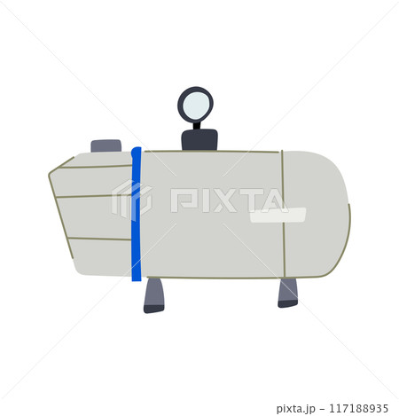 underwater vacuum pump cartoon vector illustration underwater vacuum pump cartoon vector illustration 117188935