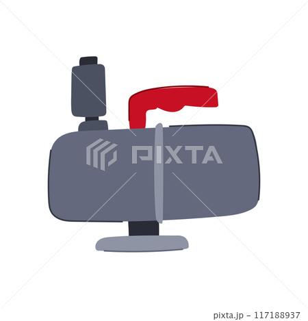 hvac vacuum pump cartoon vector illustration 117188937
