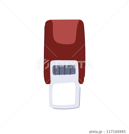 border stamp cartoon vector illustration 117188985