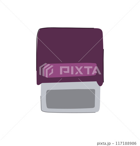 vintage stamp cartoon vector illustration 117188986