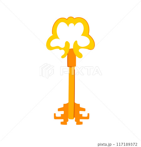 hole golden key cartoon vector illustration 117189372