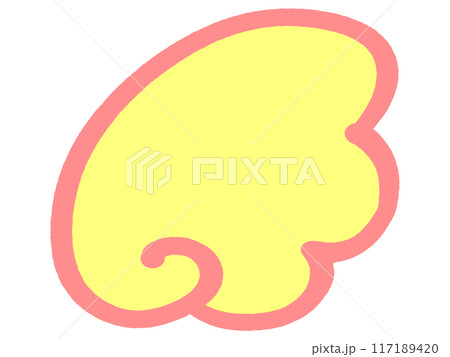 ポップな羽根のイラスト素材 ポップな羽根のイラスト素材 117189420