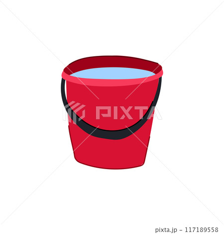 container bucket water cartoon vector illustration container bucket water cartoon vector illustration 117189558