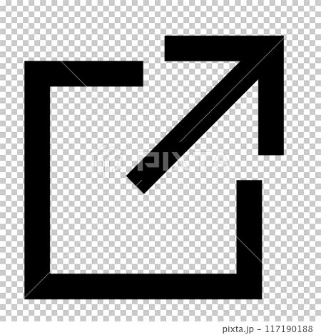 リンク　外部リンク　アイコン 117190188