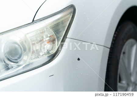 自動車 傷 自動車 傷 117190459