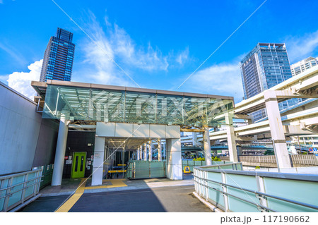 日本の横浜都市景観 新風景・横浜駅きた東口Bやザ ヨコハマ フロント(左上奥)などを望む=8月7日 日本の横浜都市景観 新風景・横浜駅きた東口Bやザ ヨコハマ フロント(左上奥)などを望む=8月7日 117190662