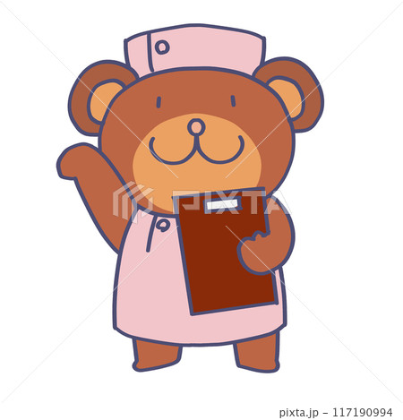 クマのナースさん 117190994