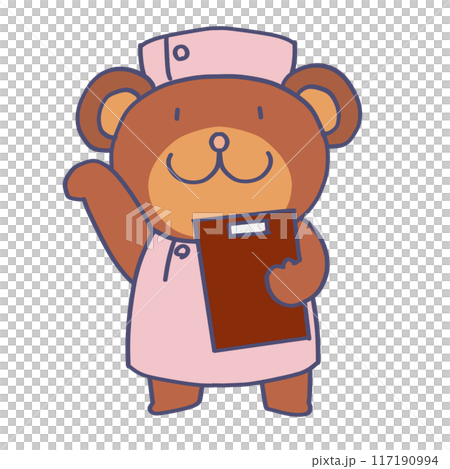 クマのナースさん 117190994