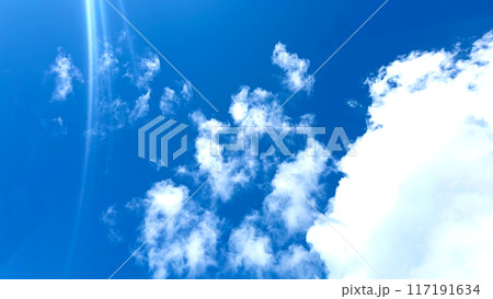 夏の青い空 117191634
