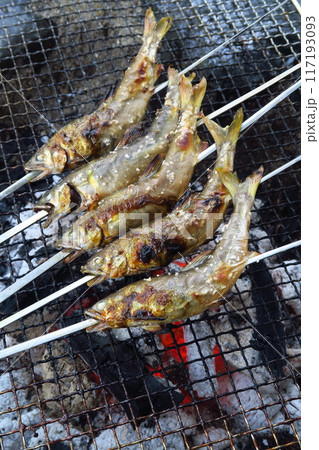 天然アユの塩焼き 117193093