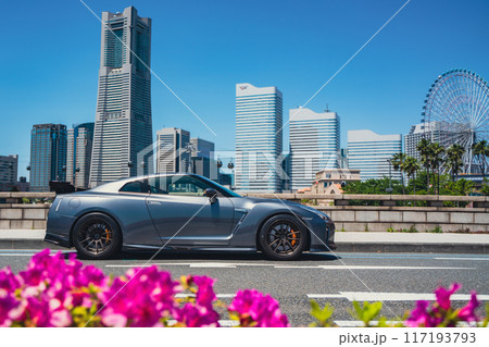 日本の誇る高級車のスポーツカー 117193793