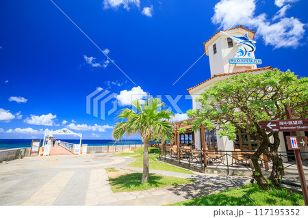 名護市、ブセナ海中公園の海中展望塔前の広場 117195352