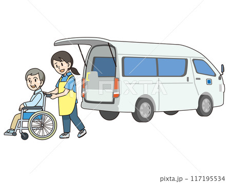 福祉車両 車椅子で送迎 福祉車両 車椅子で送迎 117195534