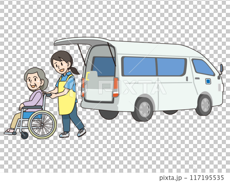 福祉車両 車椅子で送迎 福祉車両 車椅子で送迎 117195535