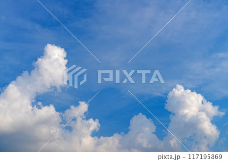 夏の空【素材】 夏の空【素材】 117195869