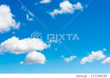 Clouds on blue sky 117196388