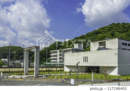 岡山県立烏城高等学校 交流棟 人と科学の未来館サイピア 岡山県岡山市 岡山県立烏城高等学校 交流棟 人と科学の未来館サイピア 岡山県岡山市 117196403