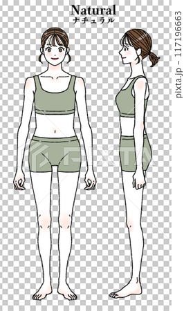 Natural bone structure, image illustration, with text 117196663