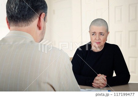 Seeking Support, But Not Finding It: Cancer Patient Struggles to Connect with Psychologist in a Tense Session 117199477