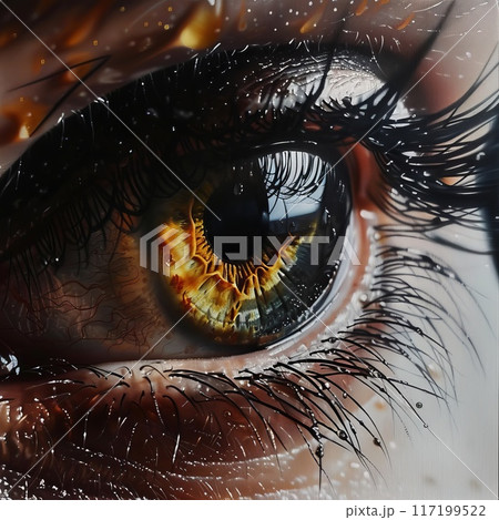 Close-up of the eye 117199522