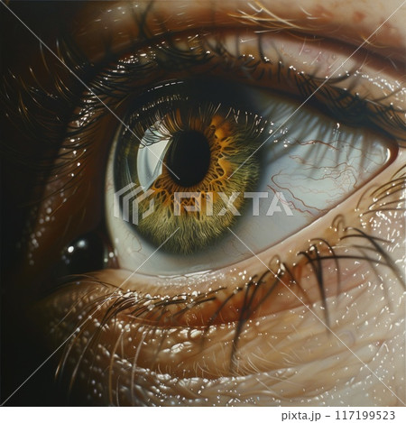 Close-up of the eye 117199523