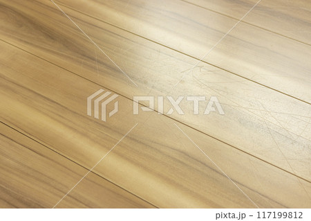 生活で傷ついたフローリング 117199812