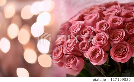 ピンクの花びら ピンクの花びら 117199820