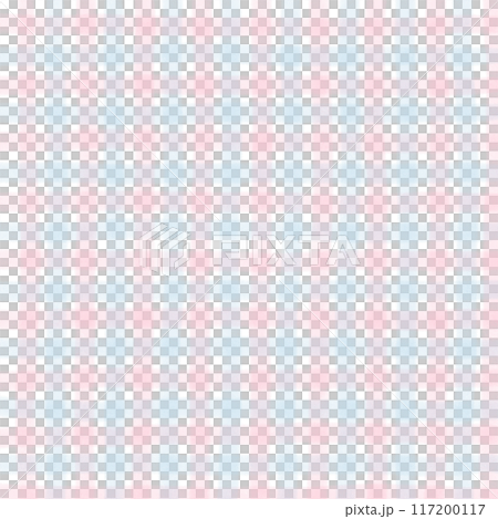 Pink Blue Gingham Check Hand Drawn Background Overlay 117200117