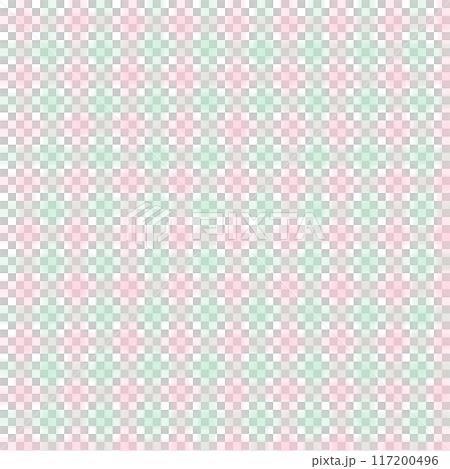 Pink Green Gingham Check Hand Drawn Background Overlay Pink Green Gingham Check Hand Drawn Background Overlay 117200496