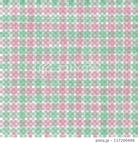 Pink Green Gingham Check Hand Drawn Background Overlay Pink Green Gingham Check Hand Drawn Background Overlay 117200498