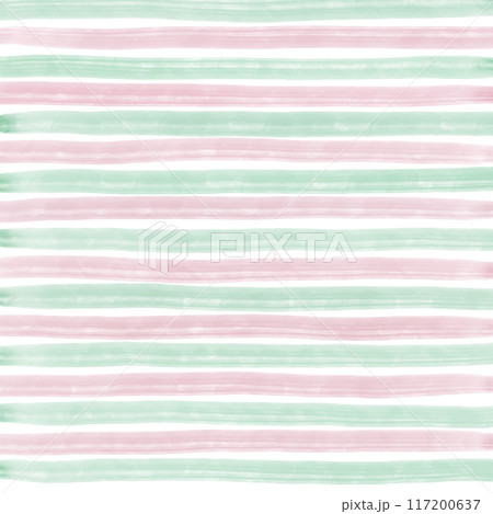 Pink Green Stripe Hand Drawn Background Overlay 117200637