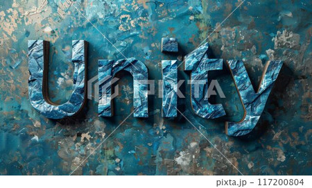 Blue Marble Collaborative teamwork concept art poster. 117200804